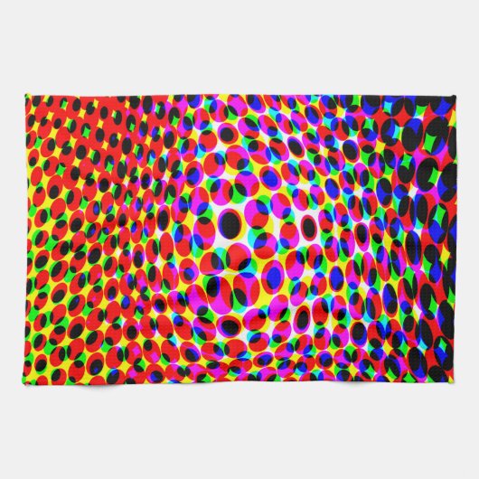 3D-effect Theedoek (Horizontaal)