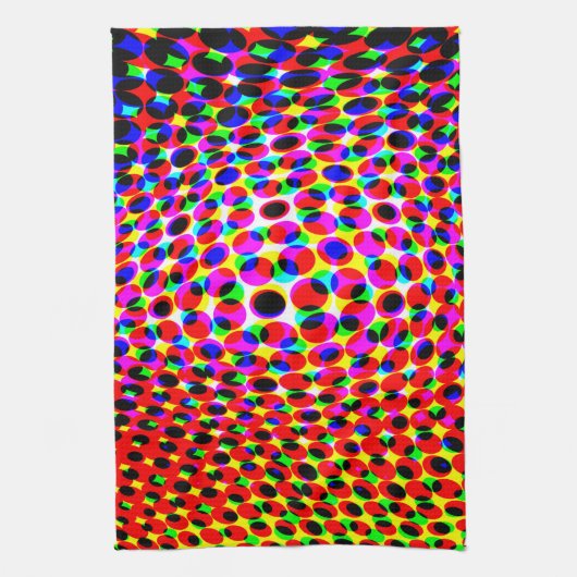 3D-effect Theedoek (Verticaal)