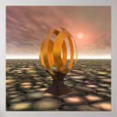 3D Egg Sparkle! Poster (Voorkant)