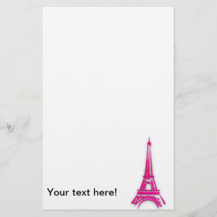 3d Eiffeltoren, Franse clipart Briefpapier