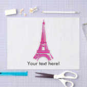 3d Eiffeltoren, Franse clipart Tissuepapier (Craft)