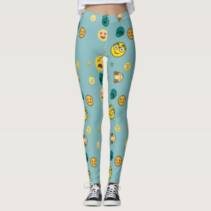 3d Emoji-patroon Leggings