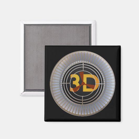 3D-engine. Magneet (Voorkant / Achterkant)