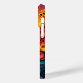 3D enkele bloem Case-Mate iPhone Case (Achterkant / Links)