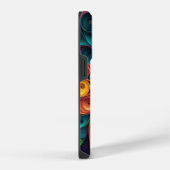 3D Enkele Bloem iPhone Hoesje (Rechterkant)
