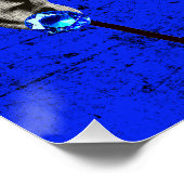 3D EQ VIBEZZ Glanzend Poster! Perfect Poster (Hoek)