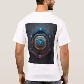 3D Estilo Azteca T-shirts – Vet, Artistiek & Uniek (Achterkant)