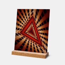 3D-fantasienetwerk moderne fractal grafisch ontwer Acryl Bord