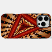 3D-fantasienetwerk moderne fractal grafisch ontwer Case-Mate iPhone Case (Achterkant (horizontaal))