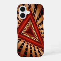 3D-fantasienetwerk moderne fractal grafisch ontwer