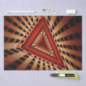 3D-fantasienetwerk moderne fractal grafisch ontwer Tissuepapier (Craft)
