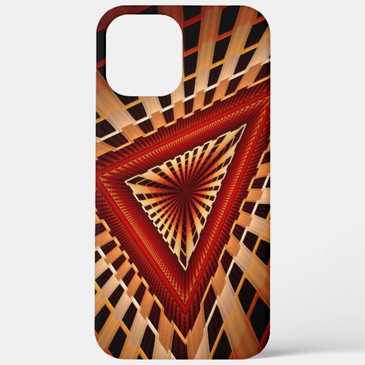 3D-fantasienetwerk moderne fractale grafische vorm Case-Mate iPhone Case (Achterkant)