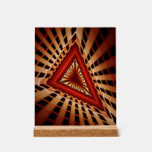 3D Fantasy Netwerk Modern Fractal Grafisch Ontwerp Acryl Bord (Voorkant)