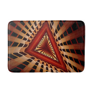 3D Fantasy Netwerk Modern Fractale Grafisch Ontwer Badmat