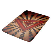 3D Fantasy Netwerk Modern Fractale Grafisch Ontwer Badmat (Gekanteld)