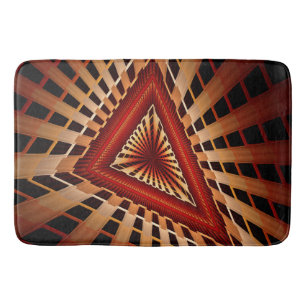 3D Fantasy Netwerk Modern Fractale Grafisch Ontwer Badmat