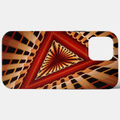 3D Fantasy Netwerk Modern Fractale Grafisch Ontwer Case-Mate iPhone Case (Achterkant (horizontaal))