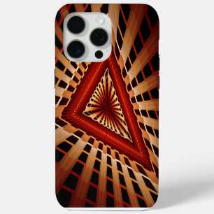 3D Fantasy Netwerk Modern Fractale Grafisch Ontwer iPhone 15 Pro Max Hoesje