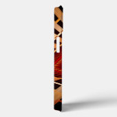 3D Fantasy Netwerk Modern Fractale Grafisch Ontwer Case-Mate iPhone Case (Achterkant / Rechts)