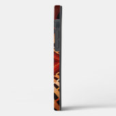 3D Fantasy Netwerk Modern Fractale Grafisch Ontwer Case-Mate iPhone Case (Achterkant / Links)