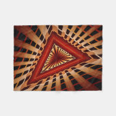 3D Fantasy Netwerk Modern Fractale Grafisch Ontwer Fleece Deken (Voorkant (Horizontaal))