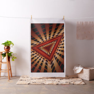 3D Fantasy Netwerk Modern Fractale Grafisch Ontwer Stof