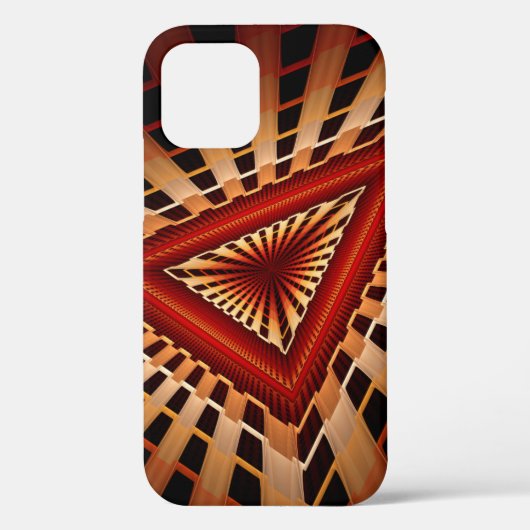 3D Fantasy Netwerk Modern Fractale Grafische Vormg Case-Mate iPhone Case (Achterkant)