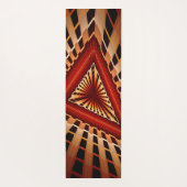 3D Fantasy Netwerk Modern Fractale Grafische Vormg Yogamat (Achterkant)