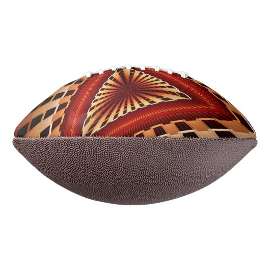 3D Fantasy Network Modern Fractal Graphic Design American Football (Gedraaid 270)