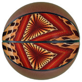 3D Fantasy Network Modern Fractal Graphic Design Basketbal (Voorkant)