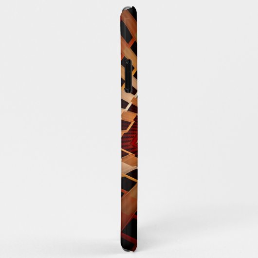 3D Fantasy Network Modern Fractal Graphic Design Case-Mate iPhone Case (Achterkant/rechts)