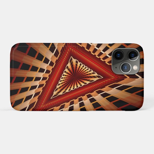 3D Fantasy Network Modern Fractal Graphic Design Case-Mate iPhone Case (Achterkant (horizontaal))