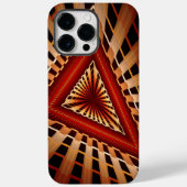 3D Fantasy Network Modern Fractal Graphic Design Case-Mate iPhone Case (Achterkant)