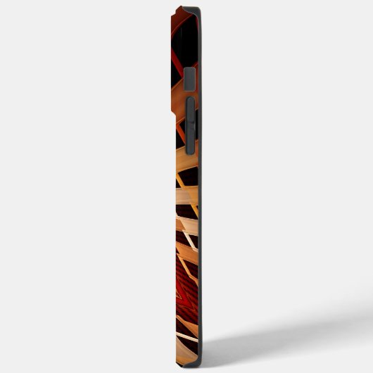 3D Fantasy Network Modern Fractal Graphic Design Case-Mate iPhone Case (Achterkant / Links)