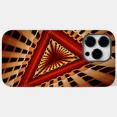 3D Fantasy Network Modern Fractal Graphic Design Case-Mate iPhone Case (Achterkant (horizontaal))