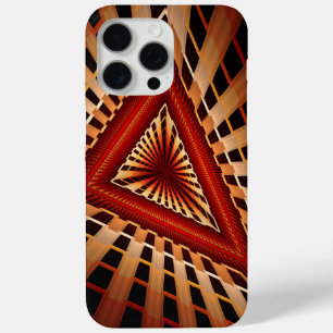 3D Fantasy Network Modern Fractal Graphic Design iPhone 15 Pro Max Hoesje