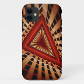 3D Fantasy Network Modern Fractal Graphic Design Case-Mate iPhone Case (Achterkant)