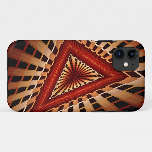 3D Fantasy Network Modern Fractal Graphic Design Case-Mate iPhone Case (Achterkant (horizontaal))