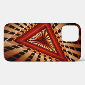 3D Fantasy Network Modern Fractal Graphic Design Case-Mate iPhone Case (Achterkant (horizontaal))