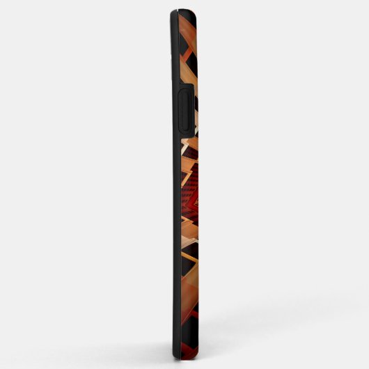 3D Fantasy Network Modern Fractal Graphic Design Case-Mate iPhone Case (Achterkant/rechts)