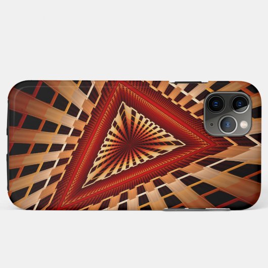 3D Fantasy Network Modern Fractal Graphic Design Case-Mate iPhone Case (Achterkant (horizontaal))