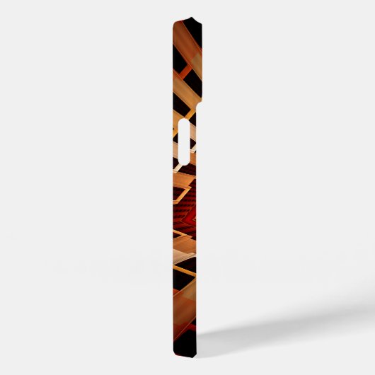 3D Fantasy Network Modern Fractal Graphic Design Case-Mate iPhone Case (Achterkant / Rechts)