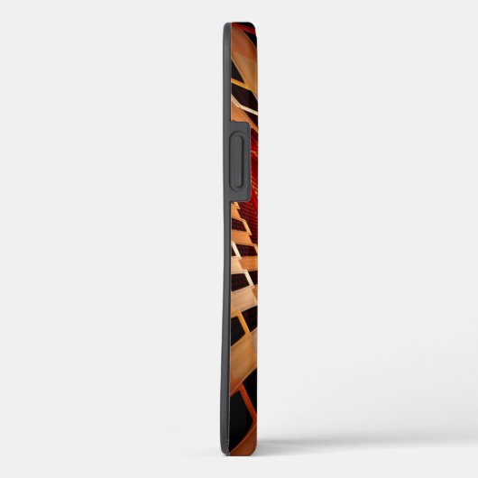 3D Fantasy Network Modern Fractal Graphic Design Case-Mate iPhone Case (Achterkant / Rechts)