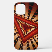 3D Fantasy Network Modern Fractal Graphic Design Case-Mate iPhone Case (Achterkant)