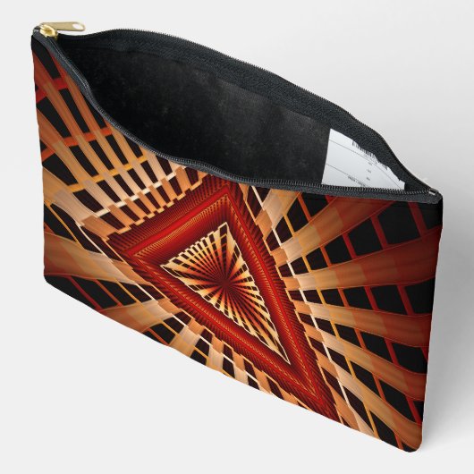 3D Fantasy Network Modern Fractal Graphic Design Etui (Open)