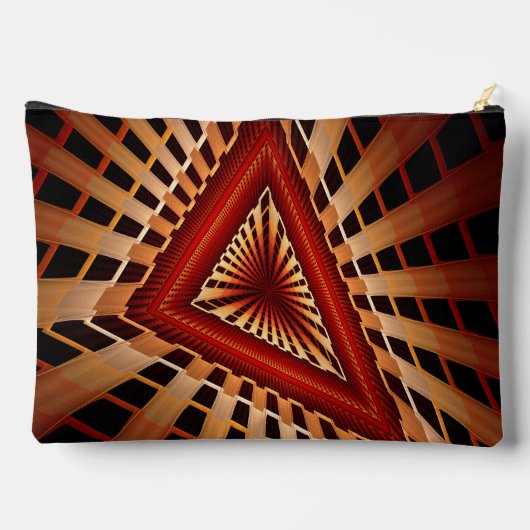 3D Fantasy Network Modern Fractal Graphic Design Etui (Achterkant)