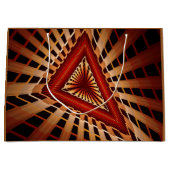 3D Fantasy Network Modern Fractal Graphic Design Groot Cadeauzakje (Voorkant)