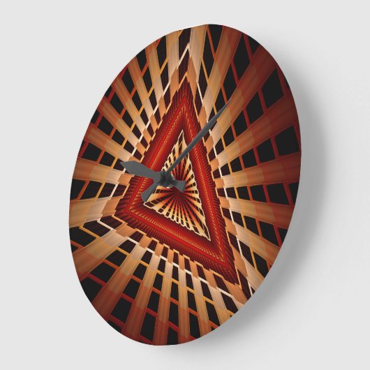 3D Fantasy Network Modern Fractal Graphic Design Grote Klok (Hoek)