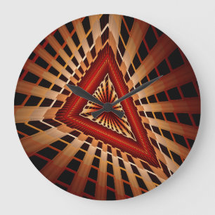 3D Fantasy Network Modern Fractal Graphic Design Grote Klok