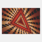 3D Fantasy Network Modern Fractal Graphic Design Inpakpapier Vel (Voorkant 2)